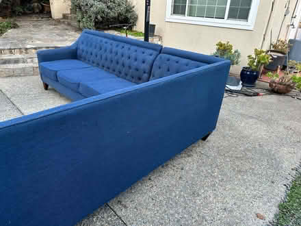 Photo of free Blue sectional couch (San rafael) #1