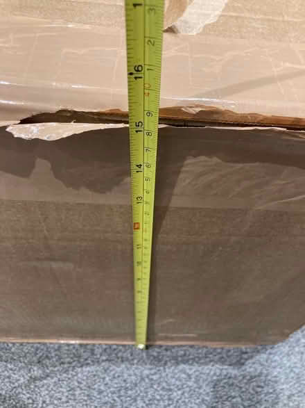Photo of free Large cardboard box (Woodley RG5) #3