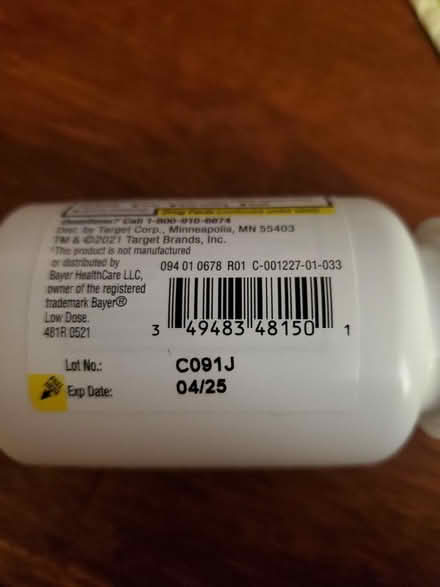Photo of free Low dose aspirin (Oakland/Eastlake) #2