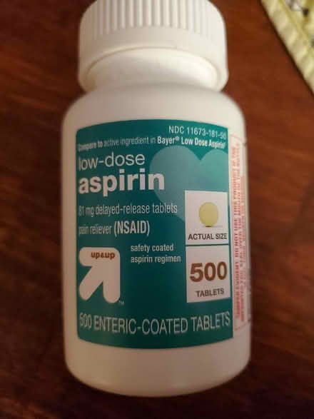 Photo of free Low dose aspirin (Oakland/Eastlake) #1