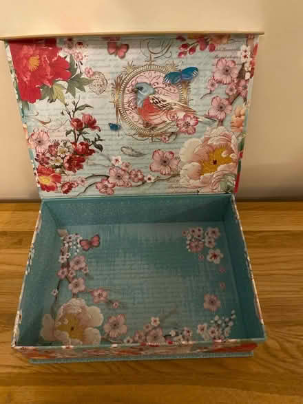 Photo of free Decorative storage box - cardboard (HA2) #2