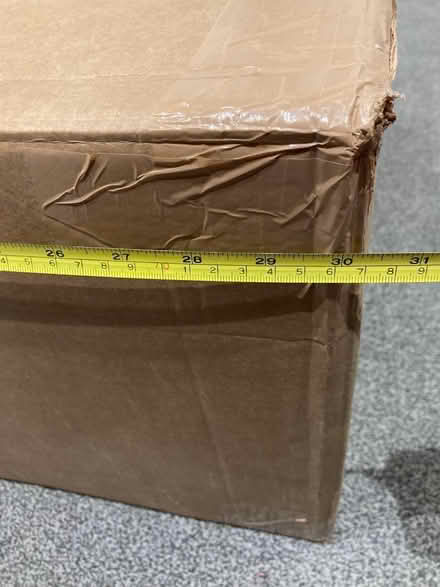 Photo of free Large cardboard box (Woodley RG5) #2
