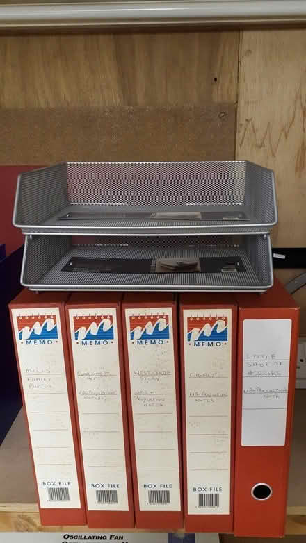 Photo of free Box files Ring Binders etc (Halfway/Mosborough) #1