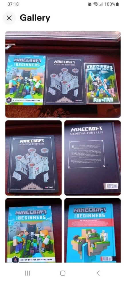 Photo of free 3 x minecraft hard back books (Aberdeen AB12) #1