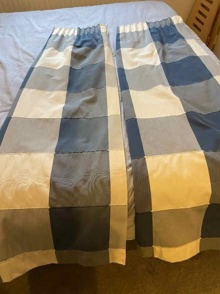 Photo of free Pair of curtains each about 164cm width x 137cm drop (Horsell GU21) #1
