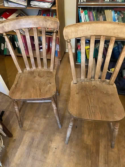 Photo of free Farmhouse kitchen chairs (St Albans Hertfordshire) #1