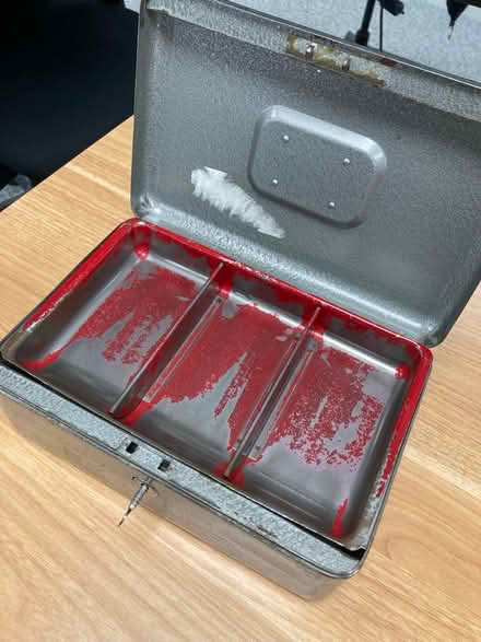 Photo of free Cash box with key (Harpenden) #3