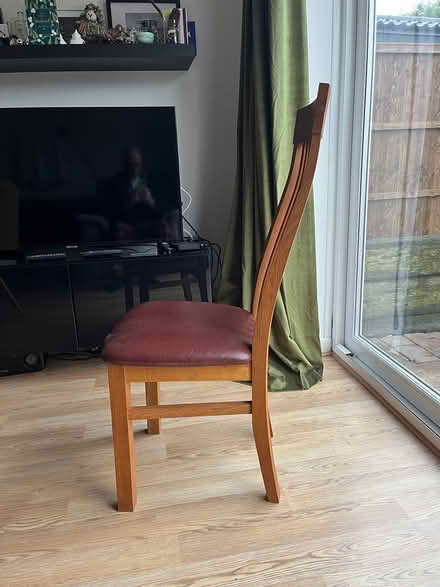 Photo of free Dining chairs x 6 in total (Lapal, Halesowen, B62) #2