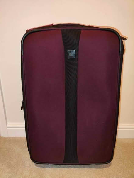 Photo of free Purple/Plum Tripp Softshell medium suitcase (Wilmslow SK9) #2