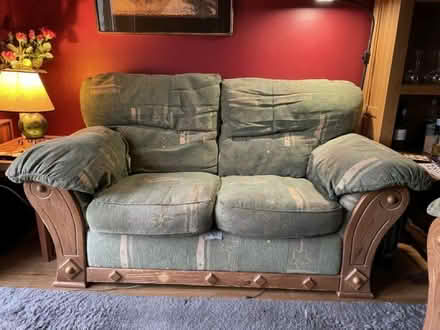 Photo of free Sofa and Armchair (Middle Tysoe CV35) #1
