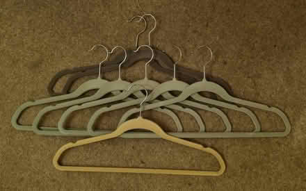 Photo of free 8 velvet hangers (Meadows, NG2) #1