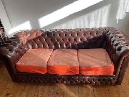 Photo of free Chesterfield style sofa (Bramley LS13) #1