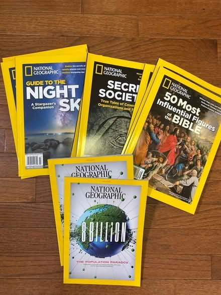 Photo of free National Geographic Mags (Crownsville/Gambrills/Crofton) #1