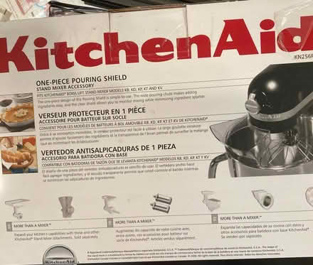 Photo of free Mixer Pouring Shield — KitchenAid (Moss Beach) #2