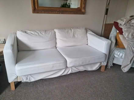Photo of free 2 seater sofa (165cm length) (Fulham Palace Rd W6) #2