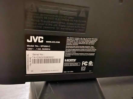 Photo of free 55” jvc tv (Des Moines, WA) #4