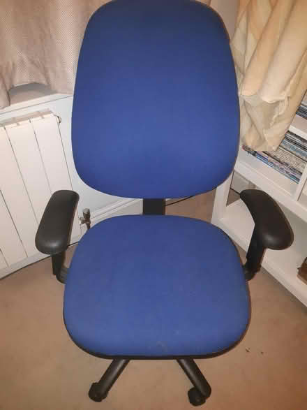 Photo of free Blue office swivel chair (Southmead BS10) #1
