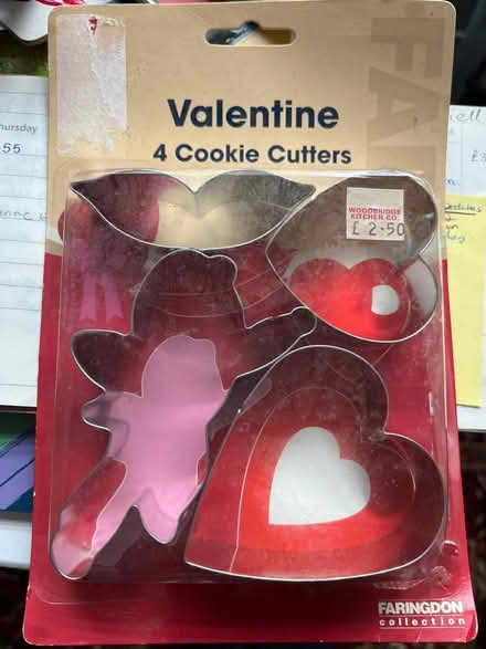Photo of free Valentines cookie cutters new (IP4 Woodbridge Road) #1