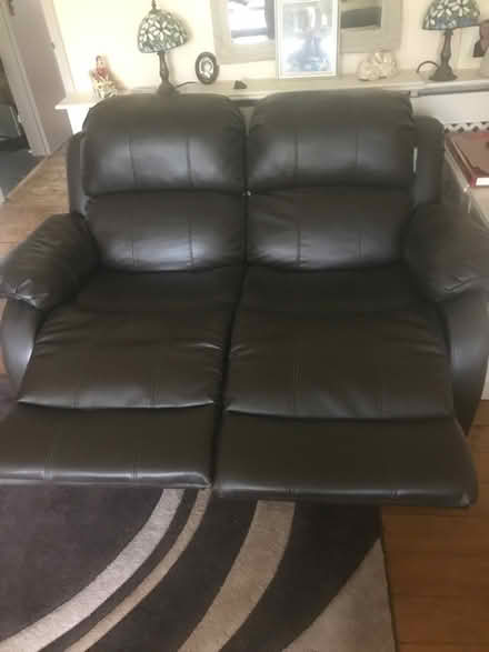 Photo of free 2 seater leather sofa (Princes Risborough HP27) #1
