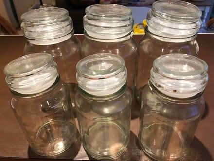 Photo of free Glass Storage Jars (RG6 Earley) #1