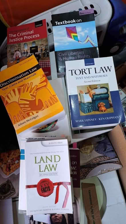 Photo of free Law books (Woodley RG6) #1