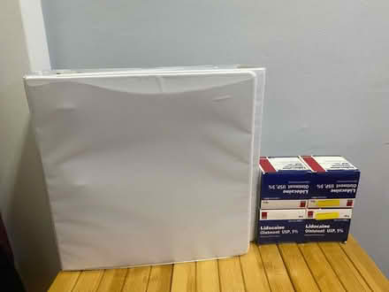 Photo of free 3” binder & Lidocaine ointment (Brooklyn/Queens) #1