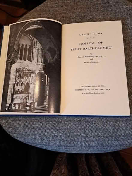 Photo of free History of St Bartholomew's Hospital 1123-1961 (Yaxley) #2