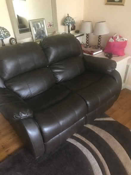 Photo of free 2 seater leather sofa (Princes Risborough HP27) #3
