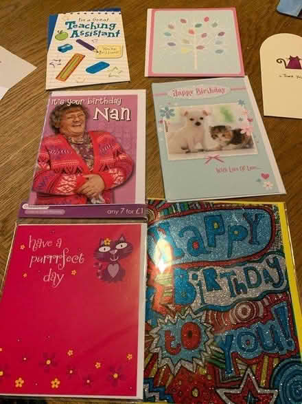 Photo of free Various unused cards (Wyken Coventry) #1