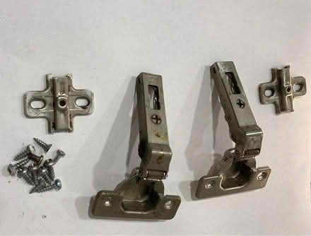 Photo of free 2 x Kitchen cabinet door hinges (Westdene BN1) #1