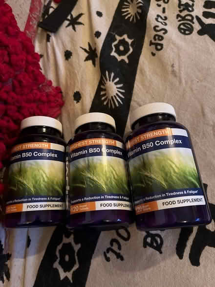 Photo of free 3 x 120 Vitamin B50 Complex (Camberwell SE5) #1