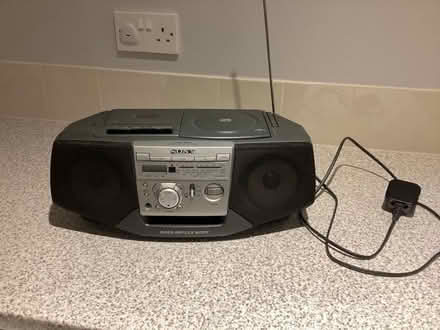 Photo of free Sony Radio/CD/Cassette player (Cawton YO62) #1