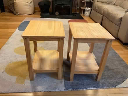 Photo of free Pair of side tables (Bishop's Castle SY9) #1