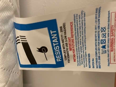 Photo of free Travel cot mattress (Paulton BS39) #3