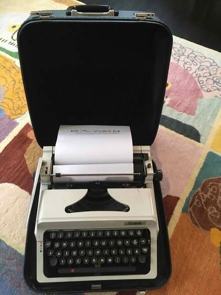 Photo of free German Manual typewriter (North Berkeley) #1
