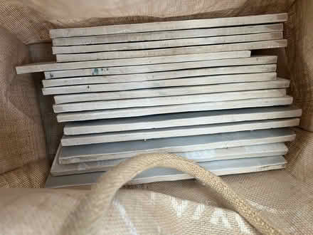 Photo of free Tiles pale grey approx 30 x 7cm (Wandsworth SW18) #2