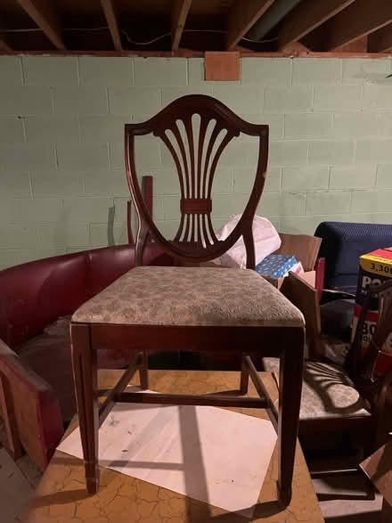 Photo of free 3 antique dining chairs (7 Hills) #2