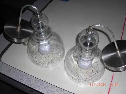 Photo of free Bathroom swag lights (Lancaster, South west side.) #1