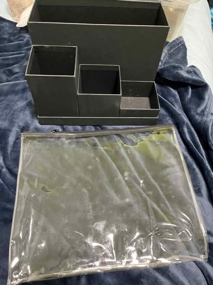 Photo of free Pen pot and A4 clear pencil case (CV1) #1