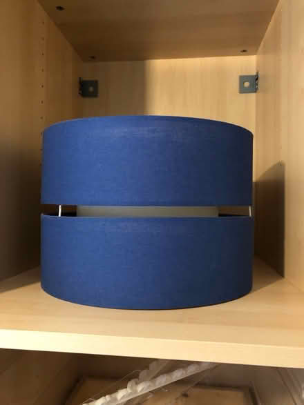 Photo of free Blue ceiling light shade (Kendal) #1