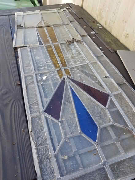 Photo of free 2 x 1930 stained glass panels (HP17 Haddenham) #1