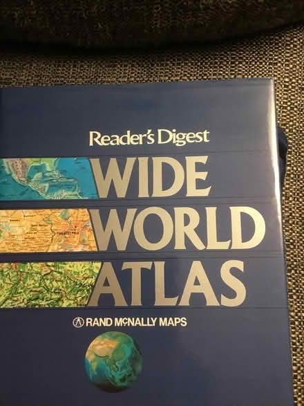 Photo of free 1985 Hard back World Atlas (OakBrook south of Yorktown) #1