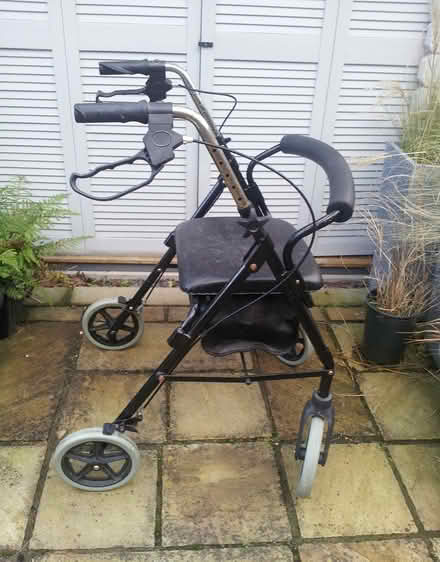 Photo of free Mobilty walker, seat & storage (Carlisle, Harraby. CA1) #1