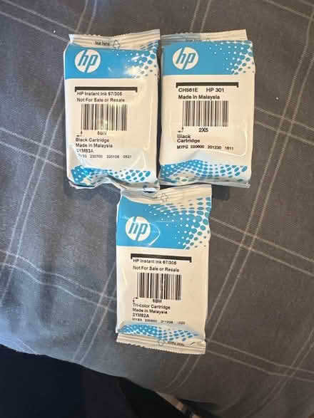 Photo of free Printer ink for hp 2727 deskjet (Lea Industrial Estate AL5) #1