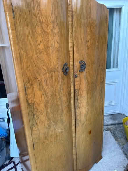 Photo of free Retro walnut front wardrobe (Reading University RG6) #1