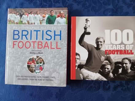 Photo of free 2 Football books (Bagshot GU19) #3