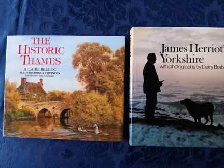 Photo of free Historic Thames and Herriot's Yorkshire, 2 books (Bagshot GU19) #1