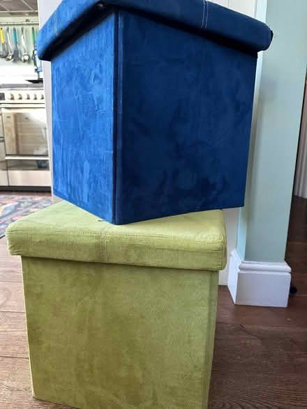 Photo of free Two foldable storage boxes (Brook Street CM14) #1