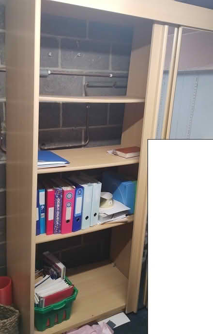 Photo of free Double wardrobe, mirror doors (Cowplain) #1