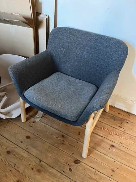 Photo of free Ikea Vedbo Armchair (Wood Green) #1